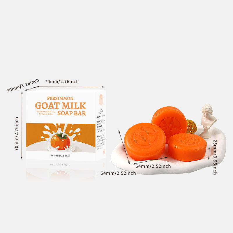 Natural Persimmon Handmade Soap
