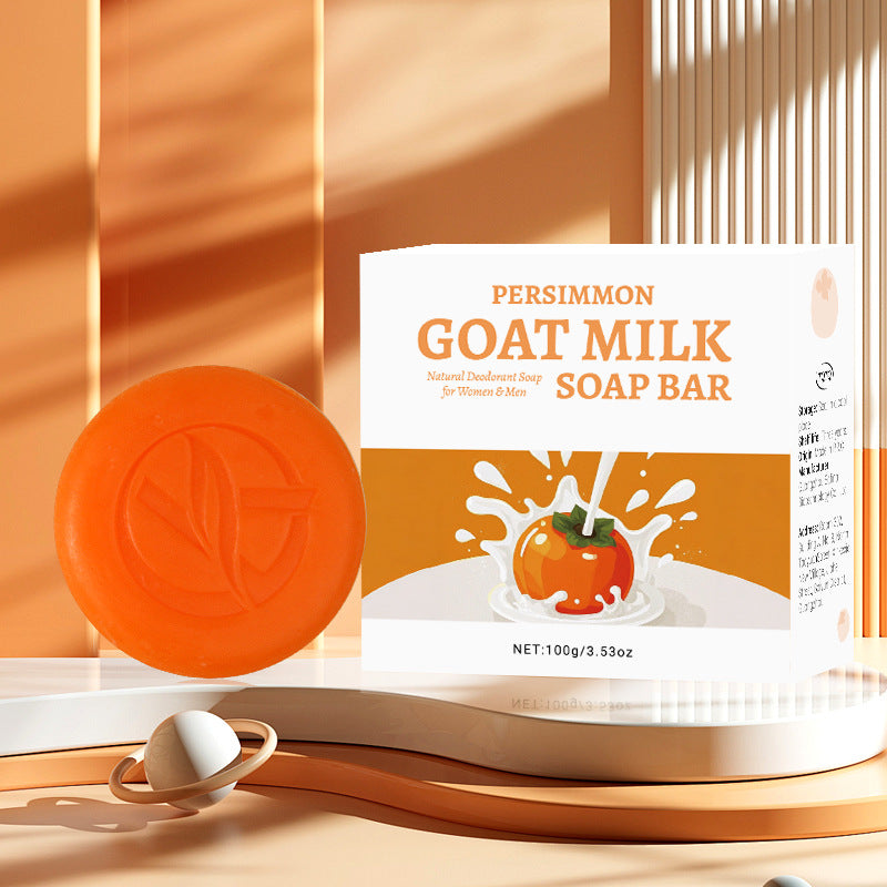 Natural Persimmon Handmade Soap