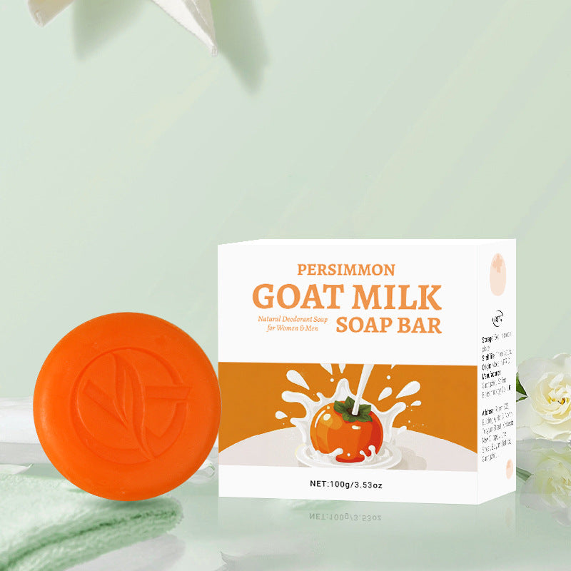 Natural Persimmon Handmade Soap