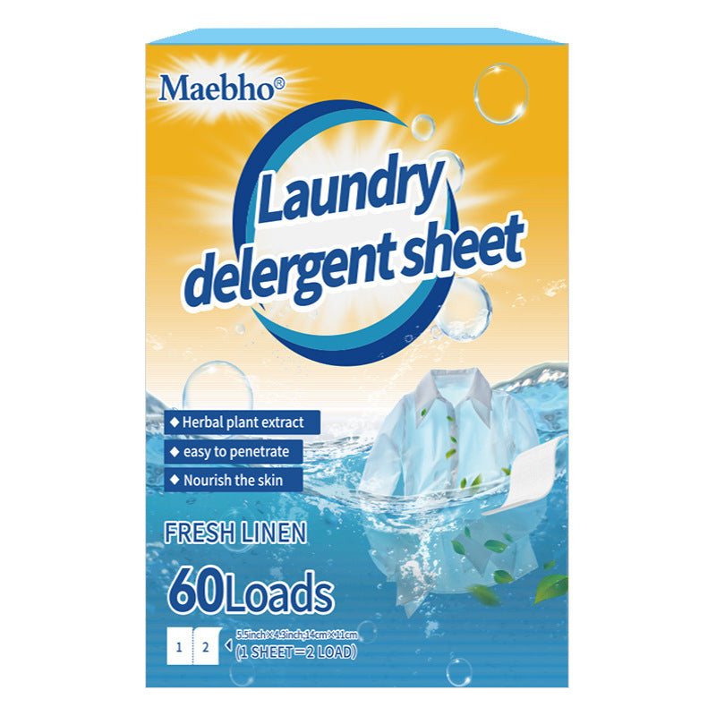 Portable Laundry Detergent Tablets