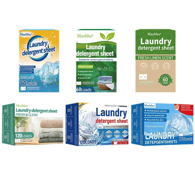 Portable Laundry Detergent Tablets