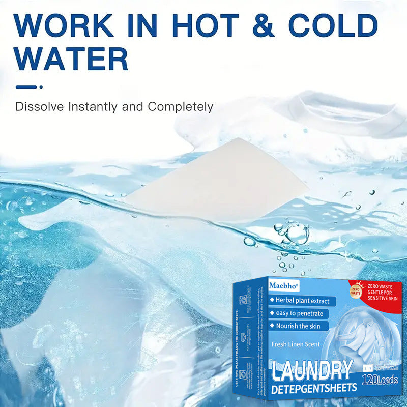 Portable Laundry Detergent Tablets