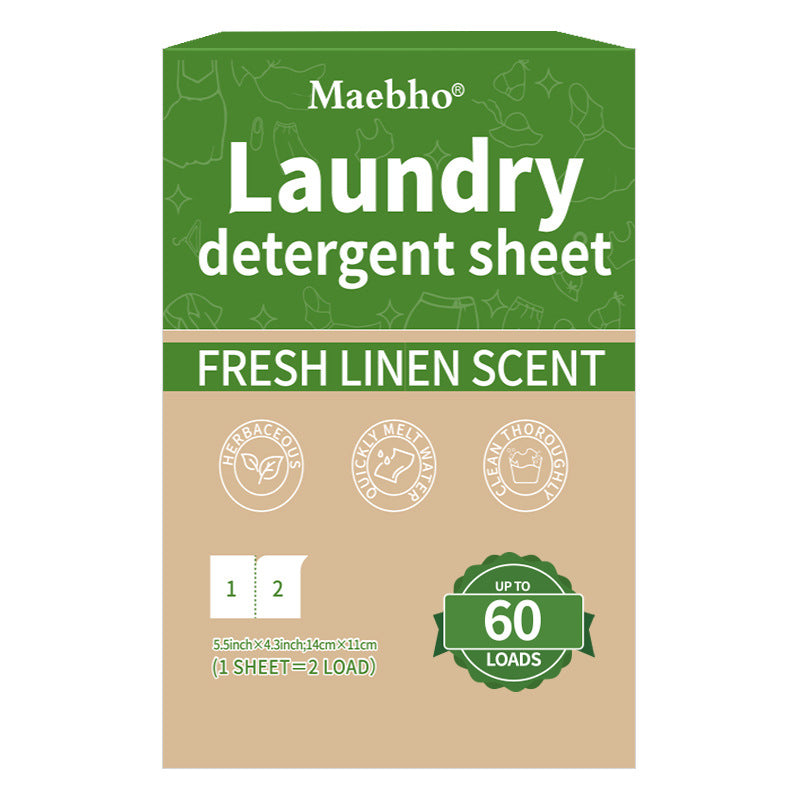 Portable Laundry Detergent Tablets