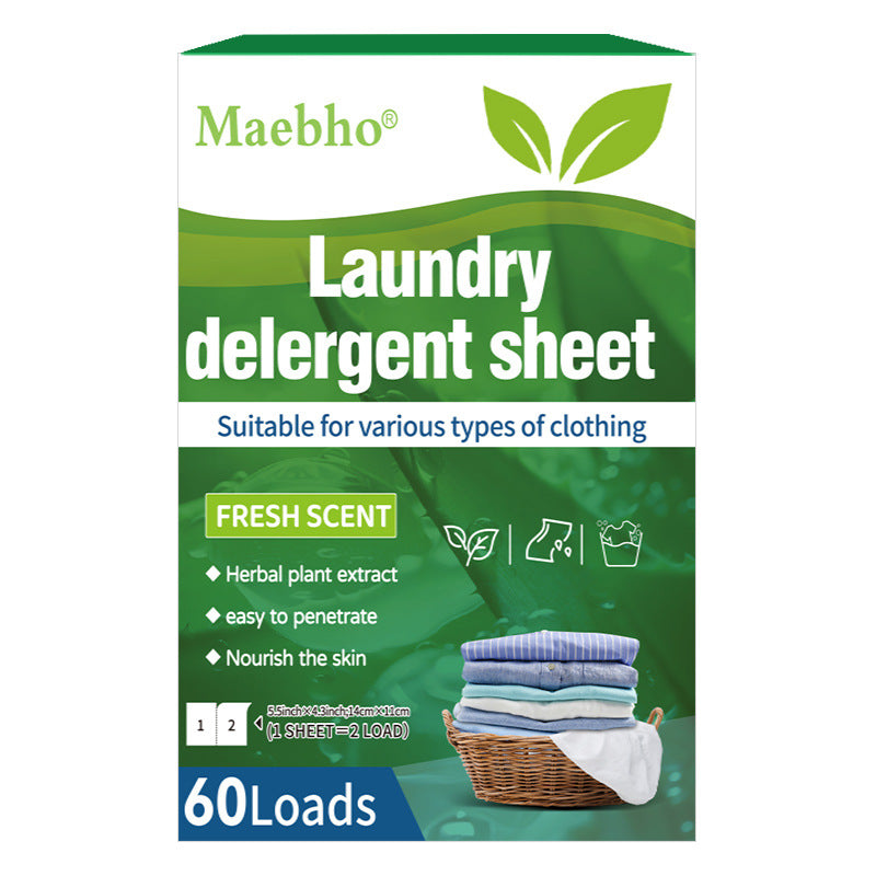 Portable Laundry Detergent Tablets
