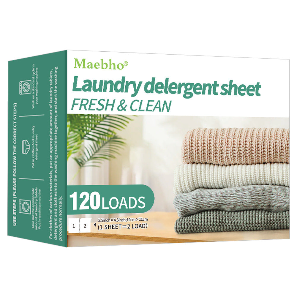 Portable Laundry Detergent Tablets